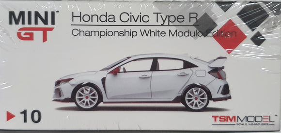 1:64 Mini GT Honda Civic Type R Championship White Modulo Edition - MGT10