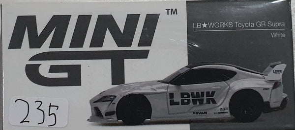 1:64 Mini GT LB Works Toyota GR Supra White - MGT235 – toyznetwork