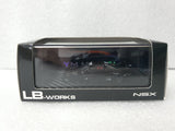 1:64 YM Model LB NSX Black w Interchangeable Headlights