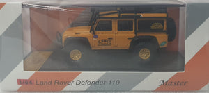 1:64 Master Land Rover Defender 110 Camel w Accessories