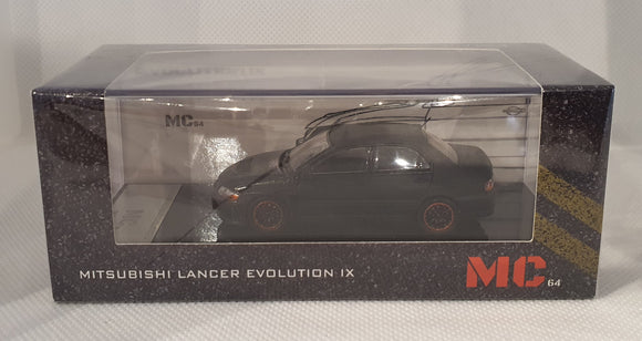 1:64 MC64 Mitsubishi Lancer Evolution IX- MattBlack