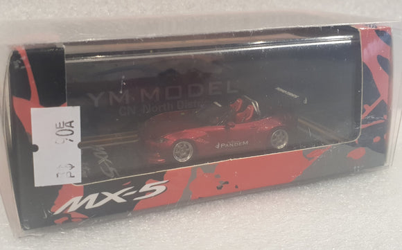 1:64 YM Model Mazda MX5 Roadster - Openable Hood