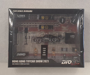 1:64 Dio64 LBWK Auto Salon Diorama - Hong Kong ToyCar Show