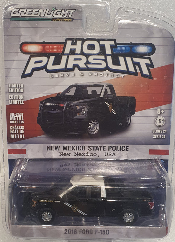 1:64 Greenlight Ford F150 - Hot Pursuit New Mexico State Police