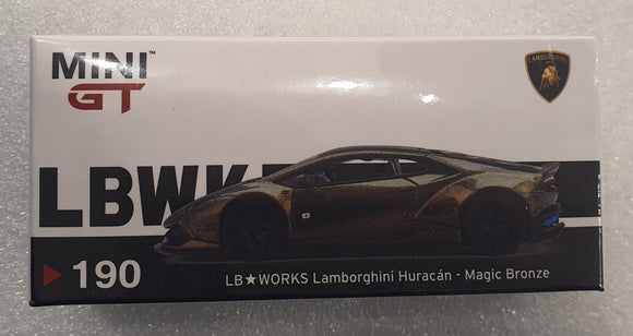 1:64 Mini GT LB Works Lamborghini Huracan Magic Bronze - MGT190