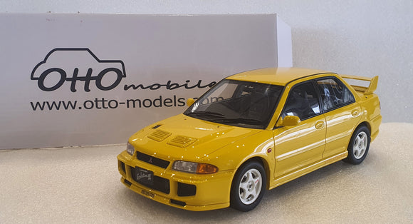1:18 Otto Mitsubishi Lancer Evolution III Yellow - OT382
