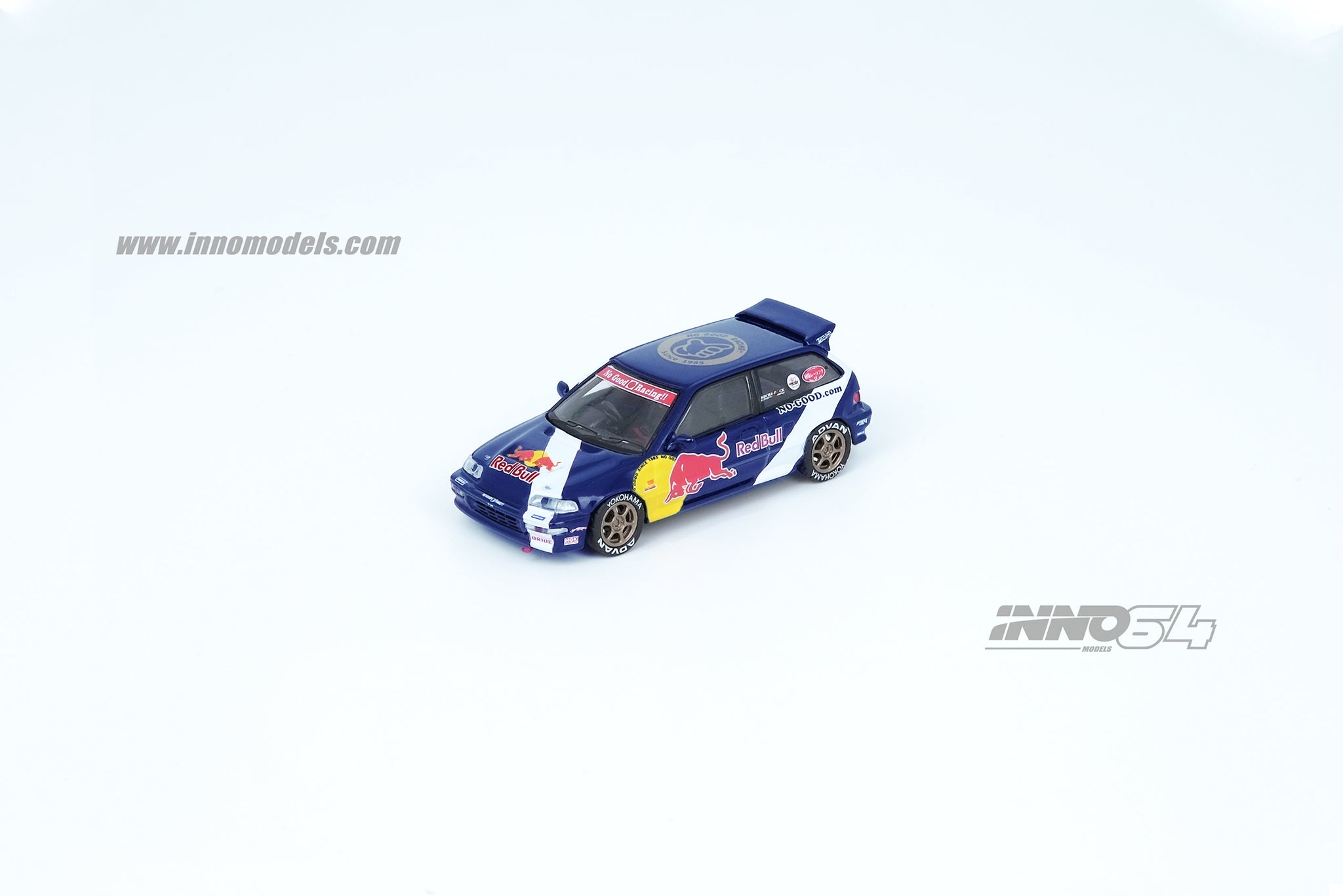 ミニカー INNO HONDA CIVIC EF9 NO GOOD RACING 1/64 HONDA CIVIC EF9 “NO GOOD RACING” Alloy IN64-EF9-JDM09
