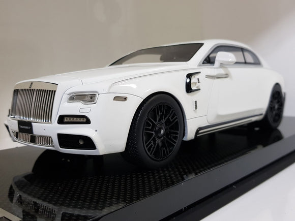 1:18 Autobarn Rolls Royce Mansory White with Black Rims