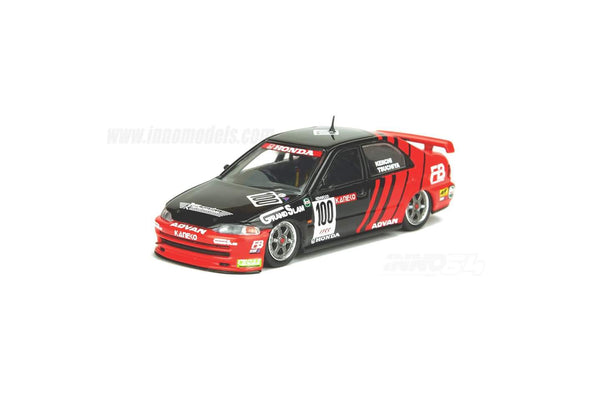 1:64 Inno64 Honda Civic Ferio #100 Advan JTCC 1995 – toyznetwork