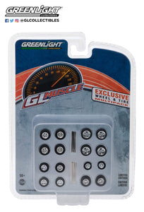 1:64 Greenlight GL Muscle Wheels & Tires set
