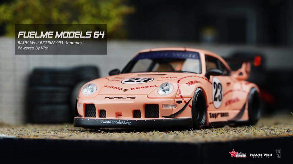 1:64 FuelMe RWB - Pink Pig – toyznetwork