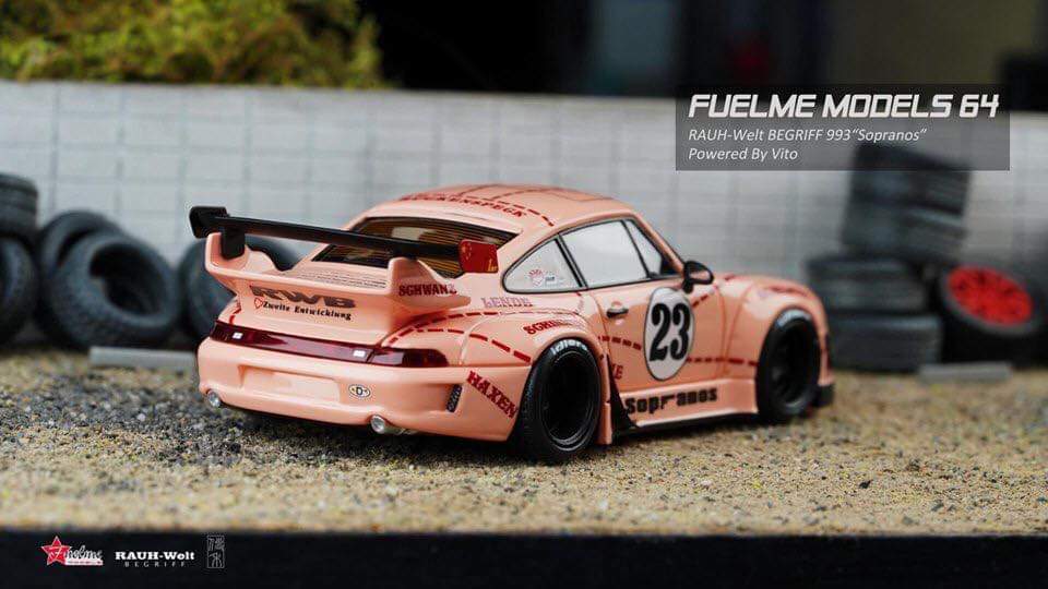 1:64 FuelMe RWB - Pink Pig – toyznetwork