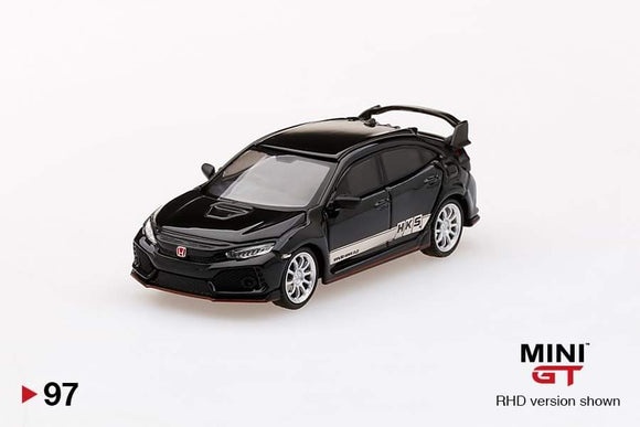 1:64 Mini GT Honda Civic Type R HKS - Black - MGT97