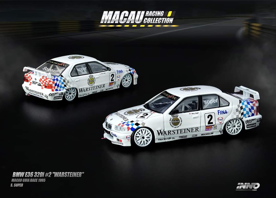 未開封 1/18 BMW 320i Macau Guia 2004 Winner AUTOart 1/18 BMW 320i E46 Macau Guia Race 2004 J. Muller #15