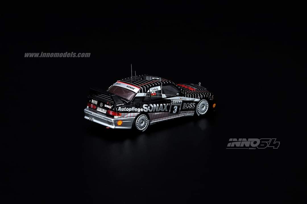 1:64 Inno64 Mercedes Benz AMG 190E 2.5-16 Evo II #3 