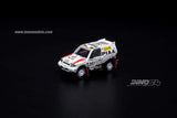 1:64 Inno64 Mitsubishi Pajero Evolution #205 "PIAA" - Paris Dakar 1998