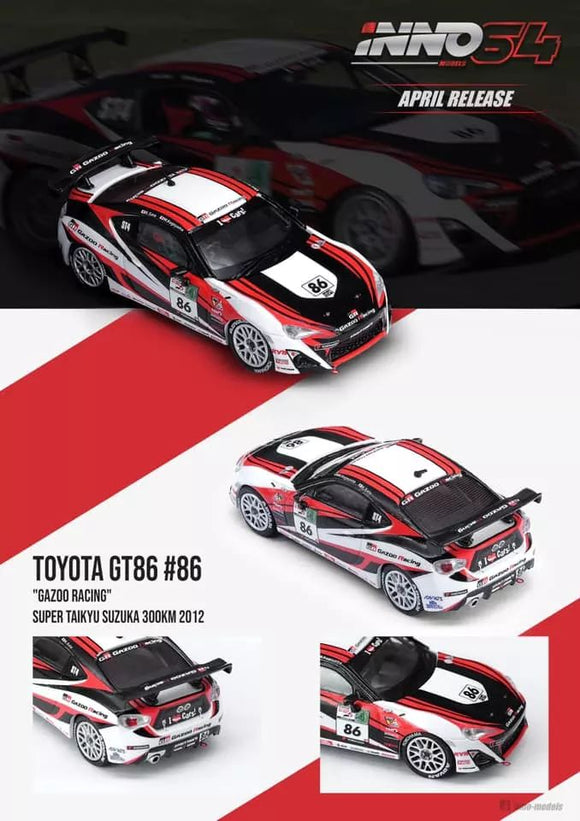 1:64 Inno64 Toyota GT86 #86 