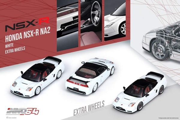 1:64 Inno64 Honda NSX-R NA2 White – toyznetwork