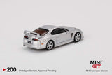 1:64 Mini GT Toyota TRD 3000GT Alpine Silver Metallic MGT200