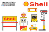 1:64 Greenlight Auto Body Shop - Shell Oil - Shop Tool Accessories Series 3