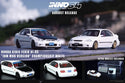 1:64 Inno64 Honda Civic Ferio Vi-RS "JDM Mod Version" Championship White w Extra Wheels & Decals