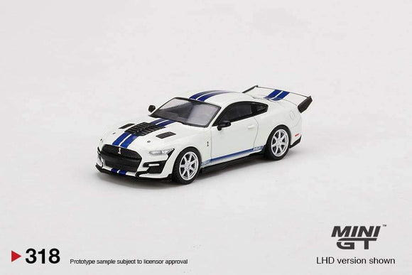 1:64 Mini GT Shelby GT500 Dragon Snake Concept Oxford White - MGT318