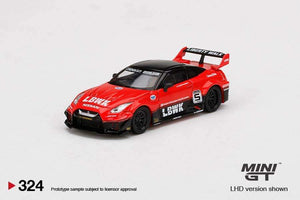 1:64 Mini GT LB Silhouette Works GT Nissan 35GT-RR Ver1 Red/Black - MGT324