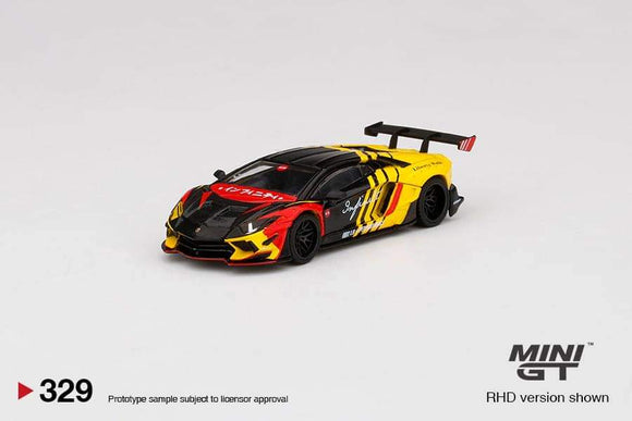1:64 Mini GT LB Works Lamborghini Aventador Limited Edition Infinite Motorsports - MGT329