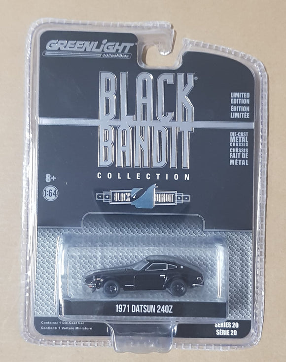 1:64 Greenlight Black Bandit Datsun 240Z