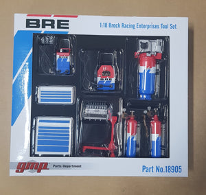 1:18 GMP Shop Tools Set #1 - Brock Racing Enterprises BRE