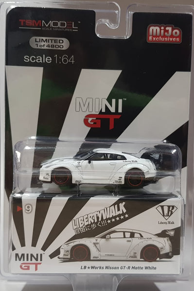 MINIGT LB★Works Nissan GT-R35 White 1:64 MINIGT.com – Welcome to the World of 1:64!