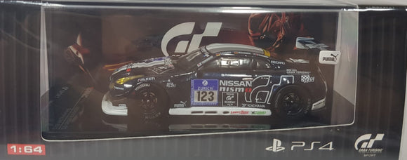 1:64 Tarmac Works Nissan GTR R35 #123 Nismo GT3 Nurburgring 24Hr - Playstation
