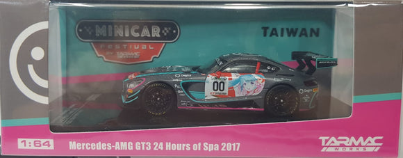 1:64 Tarmac Works Mercedes AMG GT3 24 Hours of Spa 2017 - Taiwan MiniCar Festival -