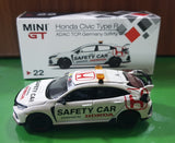 1:64 Mini GT Honda Civic Type R FK8 ADAC TCR Germany Safety Car LHD - Indonesia Exclusive - MGT22
