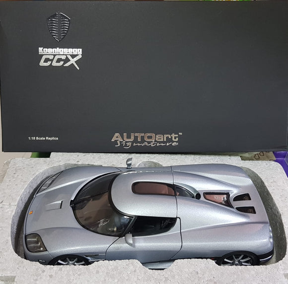 1:18 Autoart Koenigsegg CCX - Silver - After Market