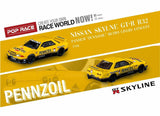1:64 (Pop Race) Inno64 Nissan Skyline GTR R32 Pandem - Pennzoil