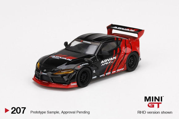 1:64 Mini GT Toyota GR Supra ADVAN SEMA 2019 - MGT207