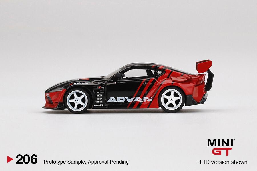 MINI GT 1/64 ADVANトヨタ GR スープラ MINI GT 1/64 Pandem GR スープラ V1.0 ADVAN SEMA 2019