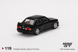 1:64 Mini GT BMW M3 AC Schnitzer S3 Sport Black (RHD) - MGT119