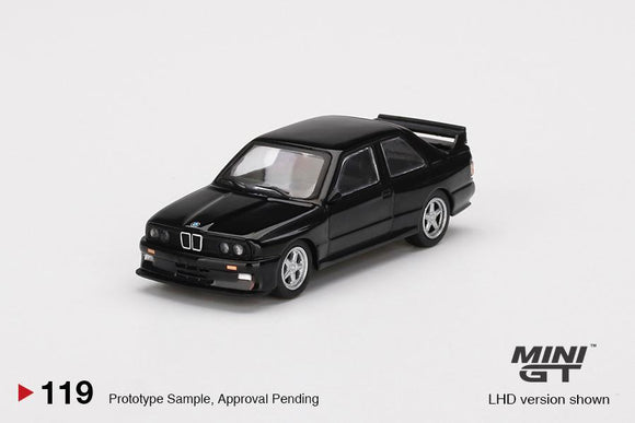 1:64 Mini GT BMW M3 AC Schnitzer S3 Sport Black (RHD) - MGT119