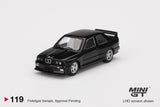 1:64 Mini GT BMW M3 AC Schnitzer S3 Sport Black (RHD) - MGT119