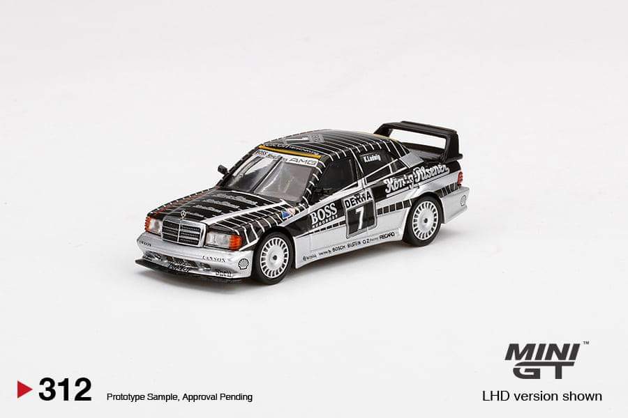 1/64 MINI GT メルセデス 190E 2.5-16 EVOII DTM 1:64 Mini GT #196 Mercedes-Benz 190E 2.5-16 Evolution II #5