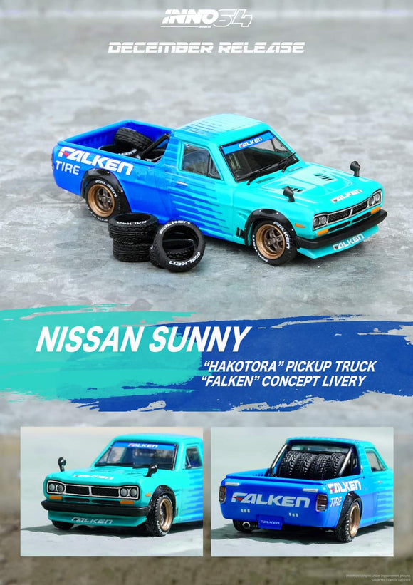 1:64 Inno64 Nissan Sunny Hakotora 