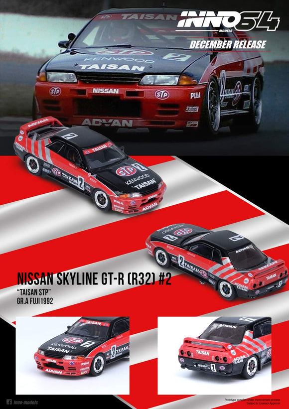 1:64 Inno64 Nissan Skyline GTR R32 #2 