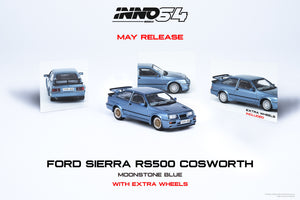 1:64 Inno64 Ford Sierra RS500 Cosworth 1986 Moonstone Blue