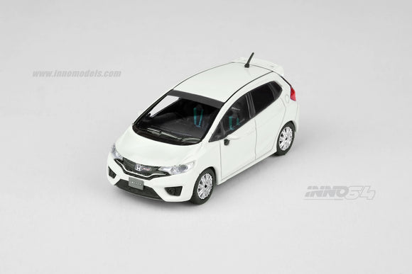 1:64 inno64 Honda Fit 3 RS white with Extra Decals and extra Rims