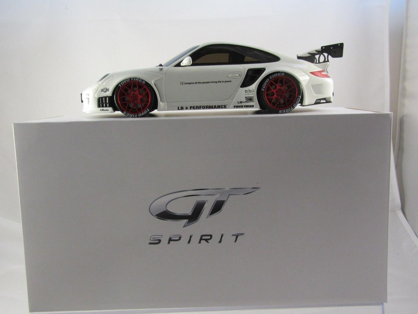 ポルシェ 997 LB パフォーマンス マットグレー 1/18 GTスピリット 激レア 1/18 LB ポルシェ997 リバティーウォーク - メルカリ